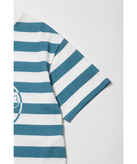Tos logo stripe Tshirts / green