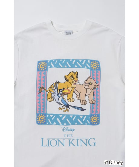 The Lion King / tee / white [ Shipped in early Sep. ]