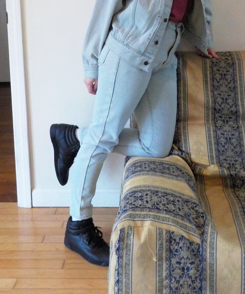 Tostalgic denim pants / light blue [ Shipped in