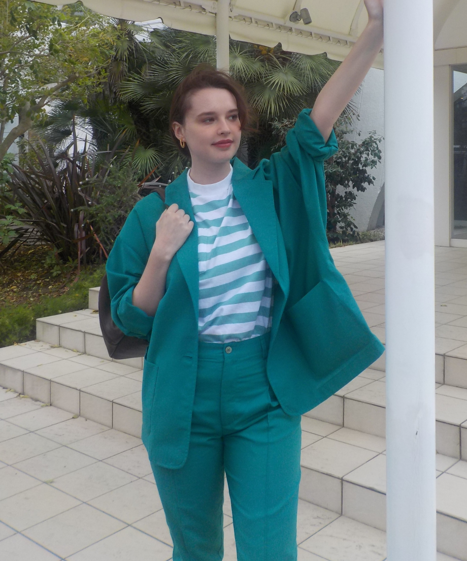 Oversized jacket / green | Tostalgic Clothing Oversized jacket / green | Tostalgic Clothing
