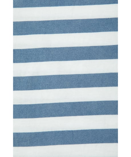Stripe pocket tee / blue