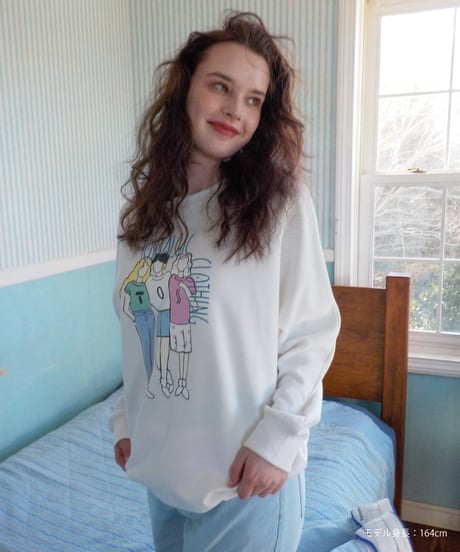 Friends sweatshirt / white