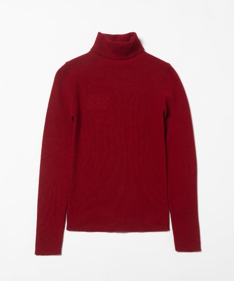 Turtle knit / red