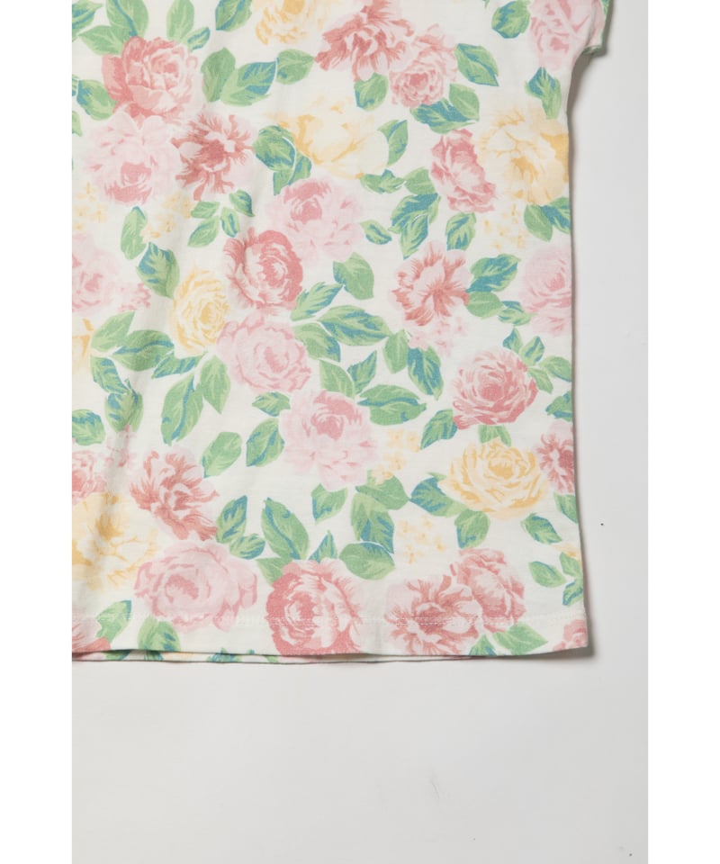 Boat neck floral tee / floral | Tostalgic Clothing