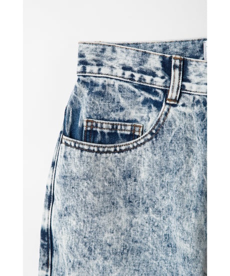 Tostalgic denim pants / acid wash