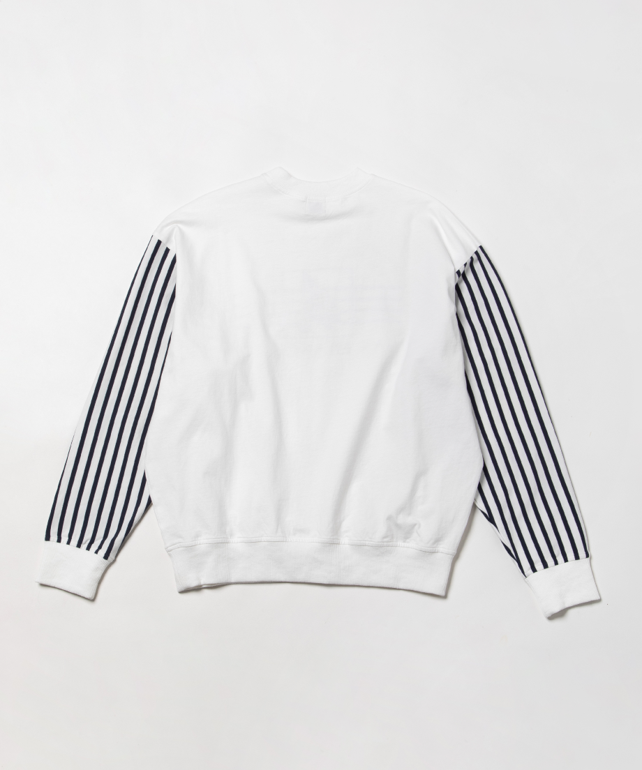 トップス Tostalgic Clothing Yacht long sleeve tee Yacht long sleeve tee / white | Tostalgic Clothing