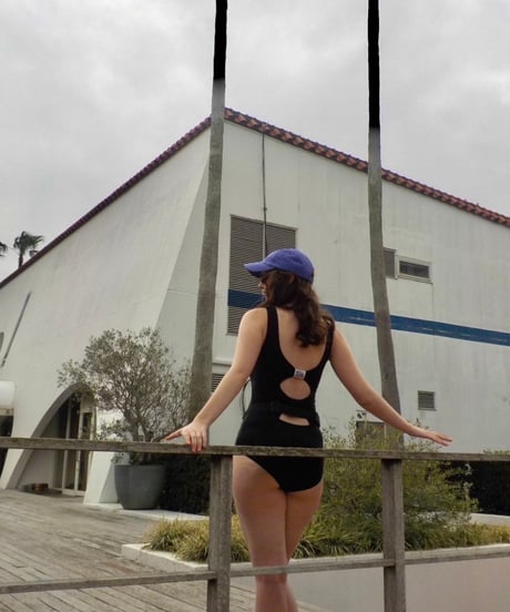 Tostalgic swimwear / black