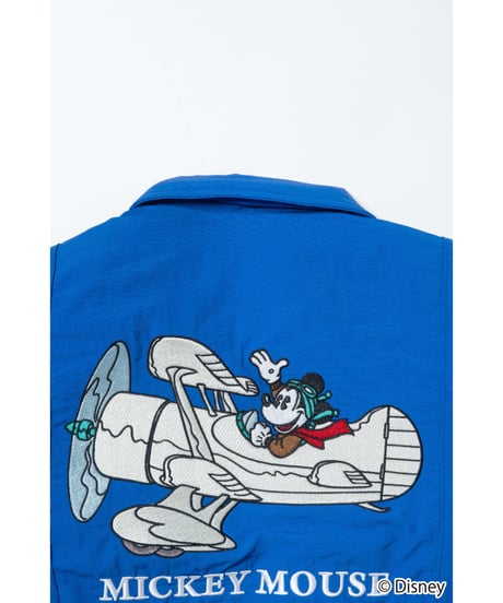 Mickey flight jacket(kids) / purple