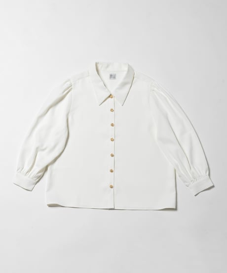 Collar blouse / white