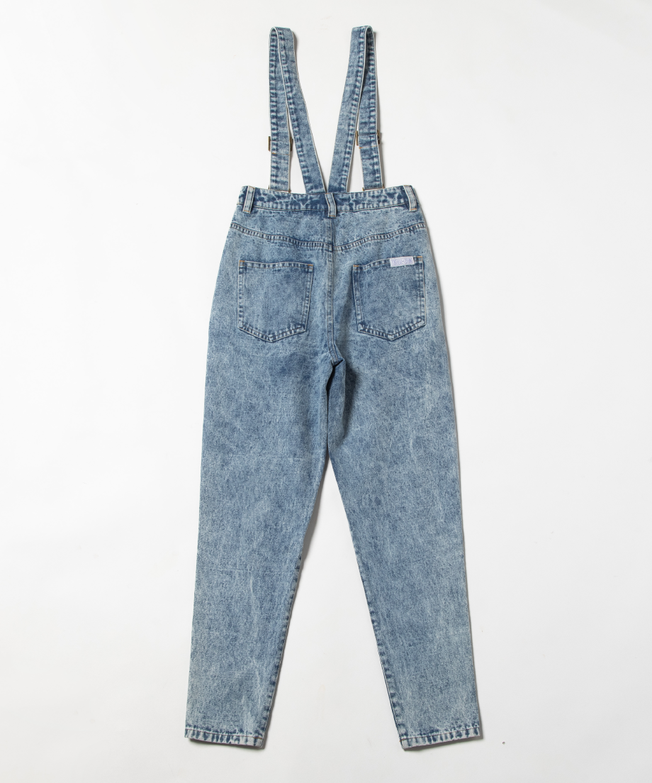 Salopette jeans / acid wash | Tostalgic Clothing