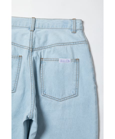 Soft denim pants / light blue
