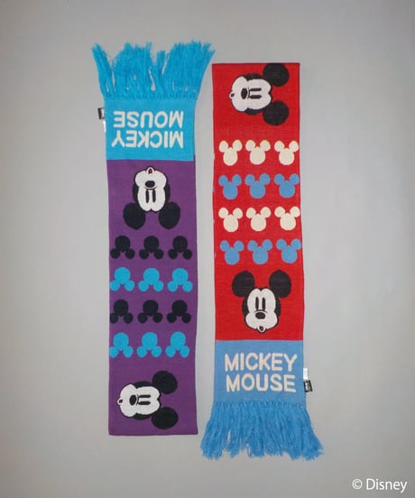 Mickey Mouse scarf  / red