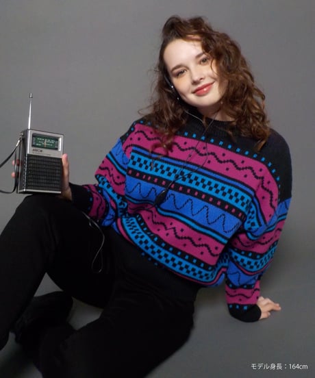 geometric sweater / geometric