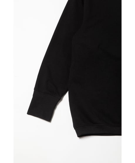 Bottouns sweat shirt / black