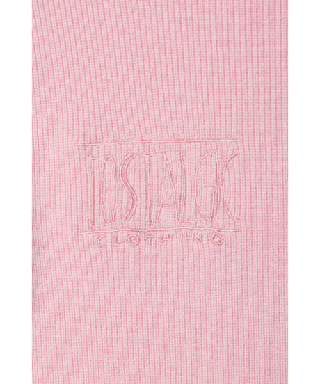Turtle knit / pastel pink