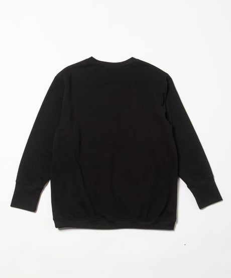 Bottouns sweat shirt / black