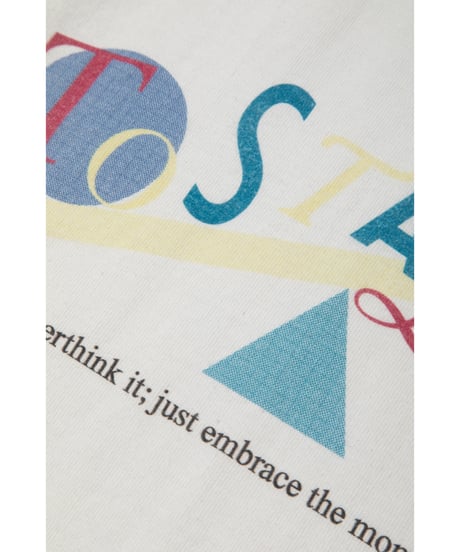 Balance logo tee / white