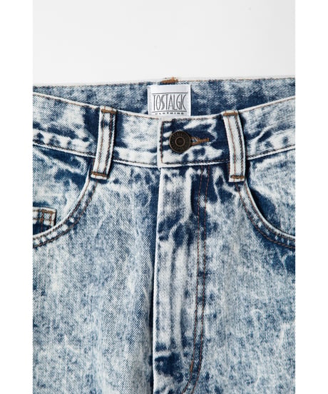 Tostalgic denim pants / acid wash