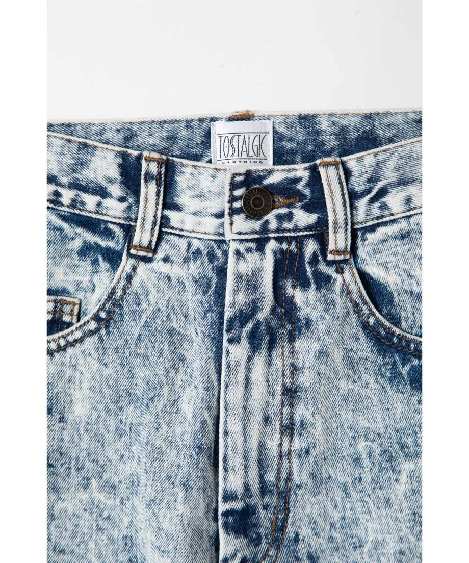 Tostalgic denim pants / acid wash | Tostalgic C