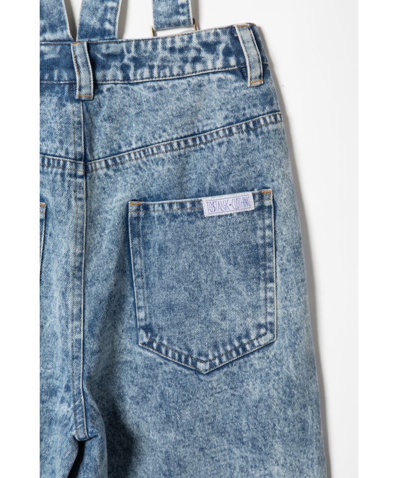 Salopette jeans / acid wash | Tostalgic Clothing