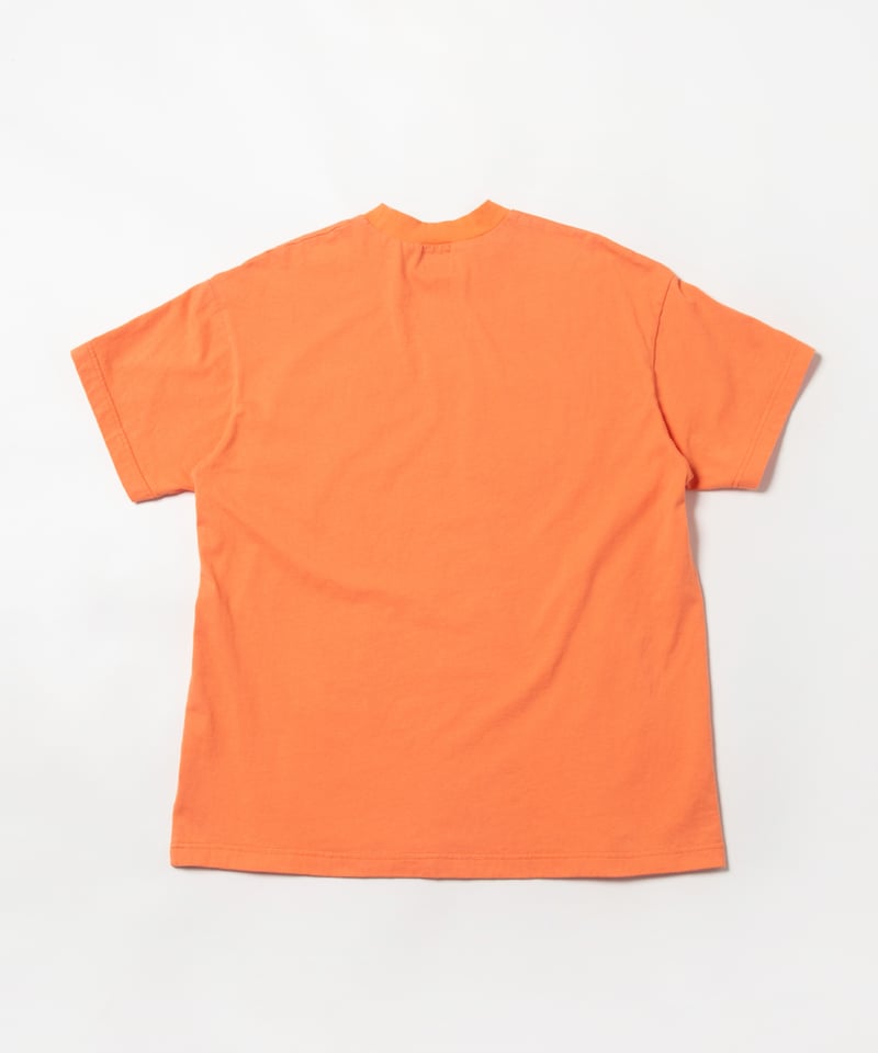 Tostalgic pocket tee / orange | Tostalgic Clothing