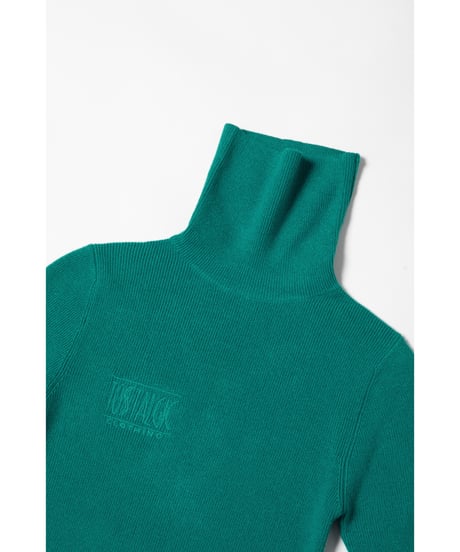Turtle knit / green