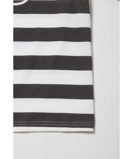 Tos logo stripe Tshirts / black