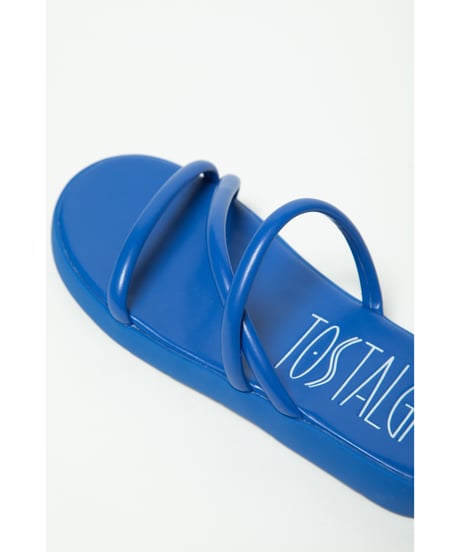 Flip flops / purple blue