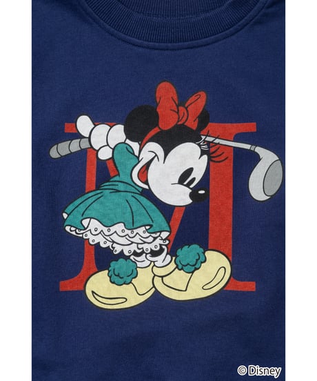Disney sports sweatshirt(Minnie)(kids) / navy