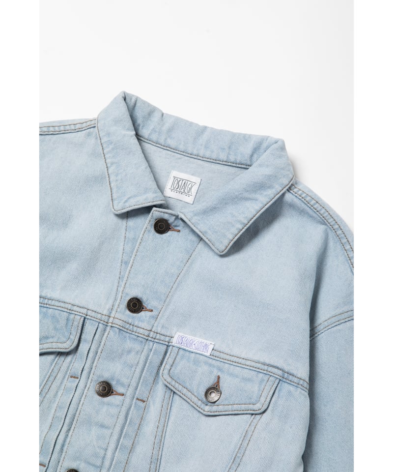 トスタルジッククロージング floral denim jacket