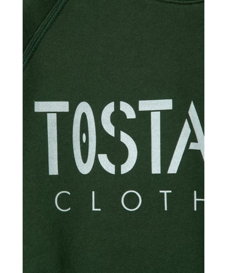 Fitted sweatshirt / green