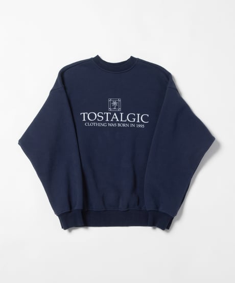Palm tree sweatshirt / navy