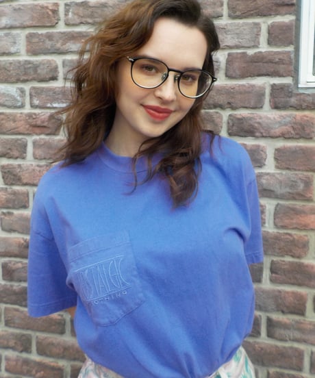 Tostalgic pocket tee / purple