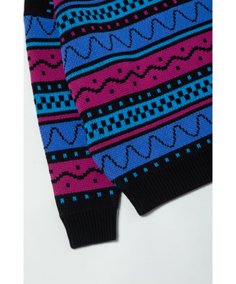 geometric sweater / geometric