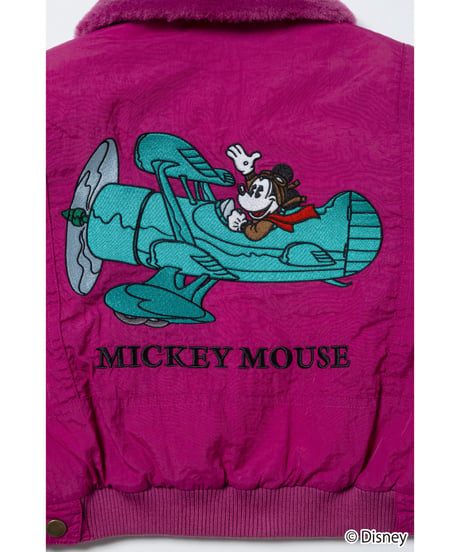 Mickey flight jacket(kids) / pink