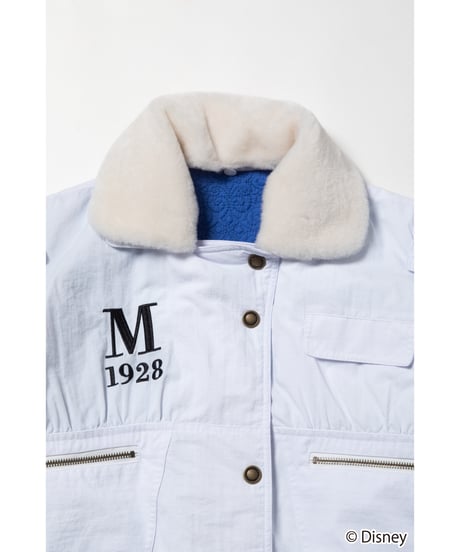 Mickey flight jacket / white