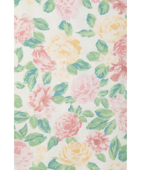 Boat neck floral tee / floral
