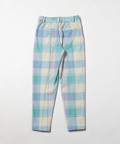 Slacks pants / checked