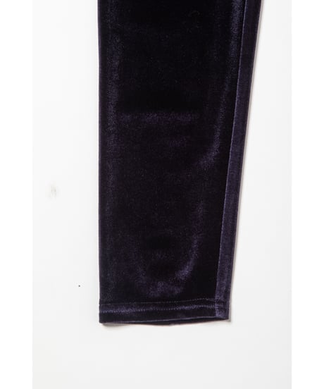 Velour leggins / blue black