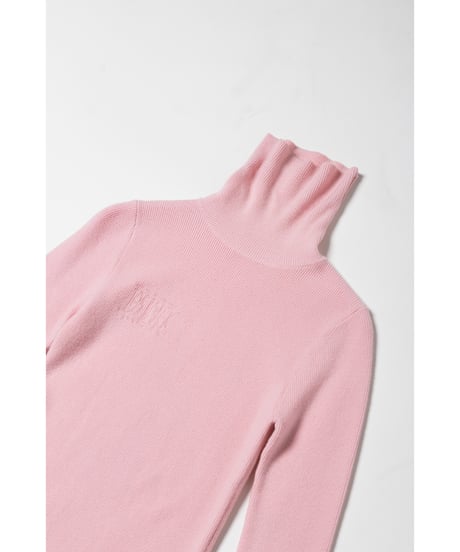 Turtle knit / pastel pink