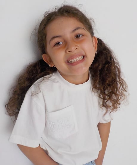 Tostalgic pocket tee (Kids) / white