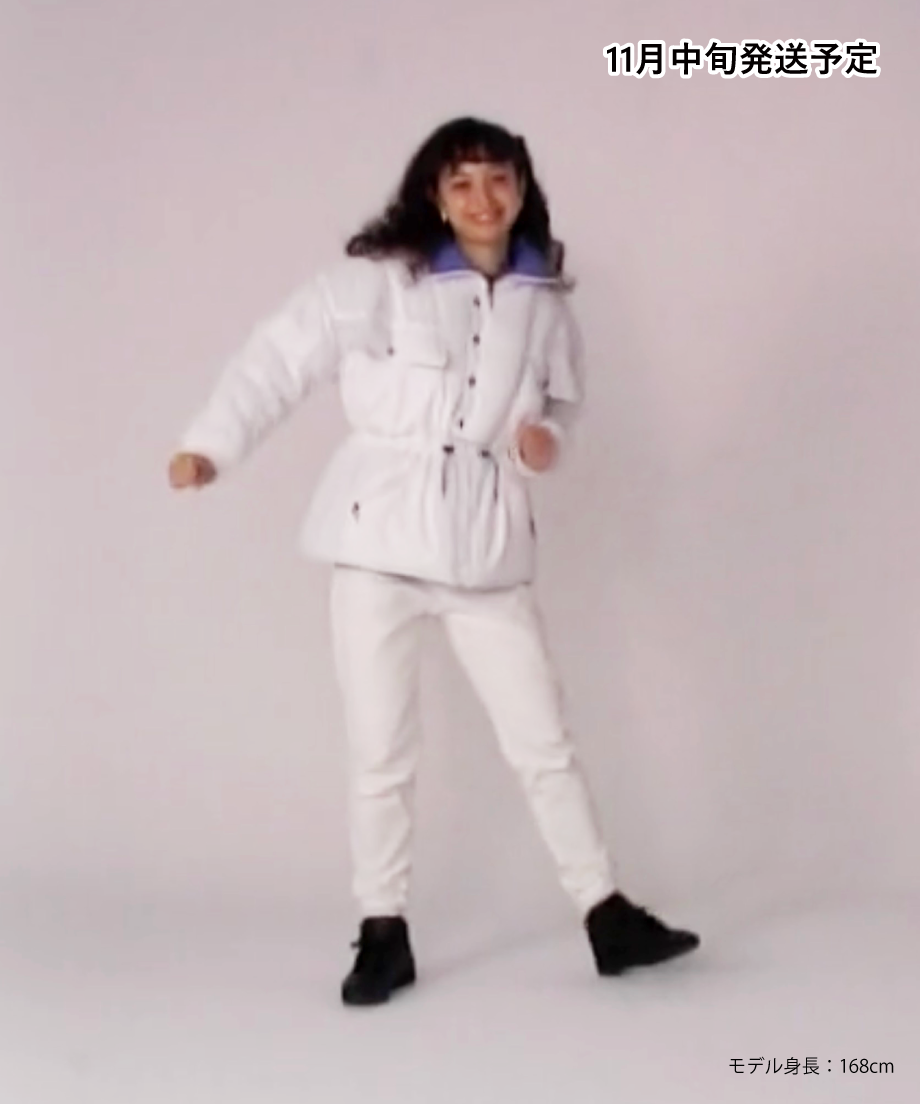 Ski jacket / white   Tostalgic Clothing
