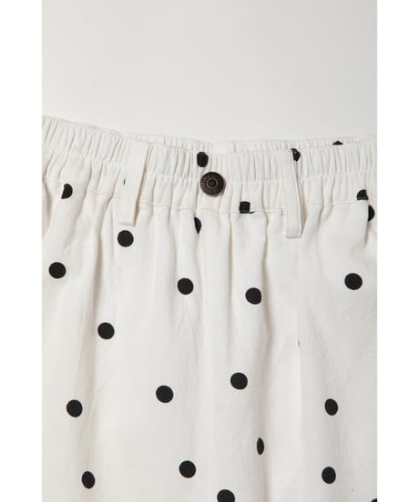 Summer half pants / polka dots