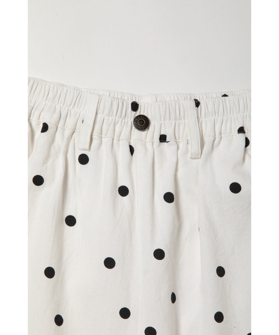 Summer half pants / polka dots | Tostalgic Clot