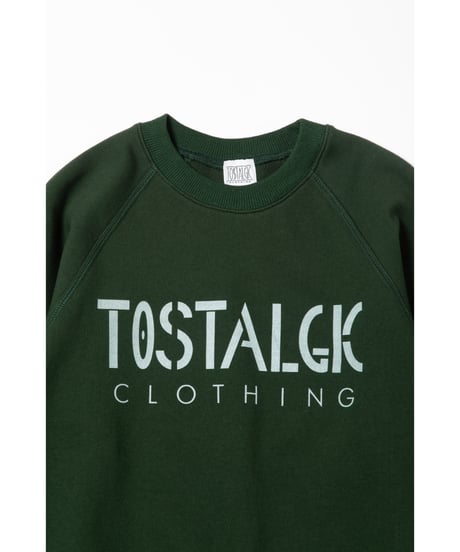 Fitted sweatshirt / green