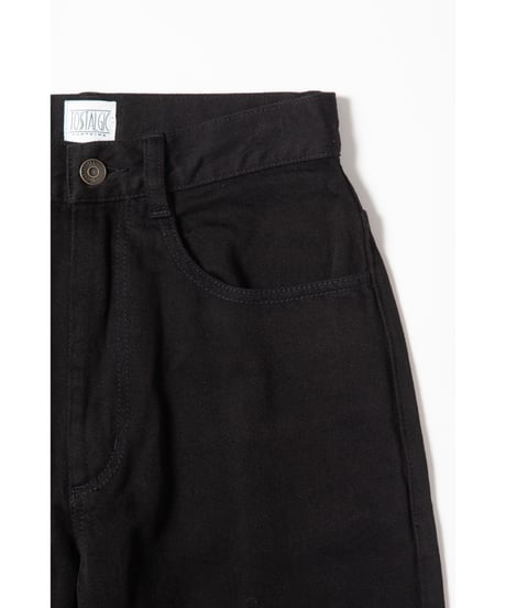 Tostalgic denim pants / black