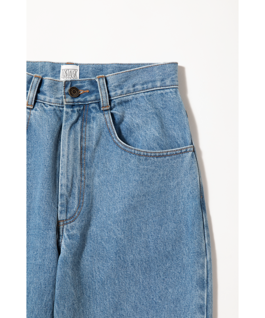 Tostalgic denim pants / light blue | Tostalgic ...