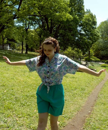 Island shirt / floral