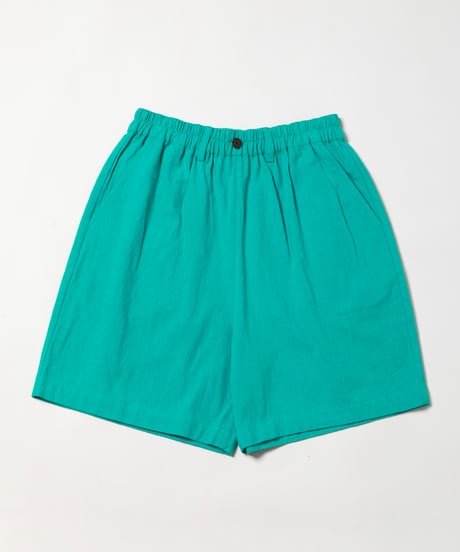 Summer half pants / green