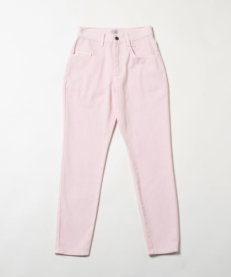 Tostalgic denim pants / pink | Tostalgic Clothing